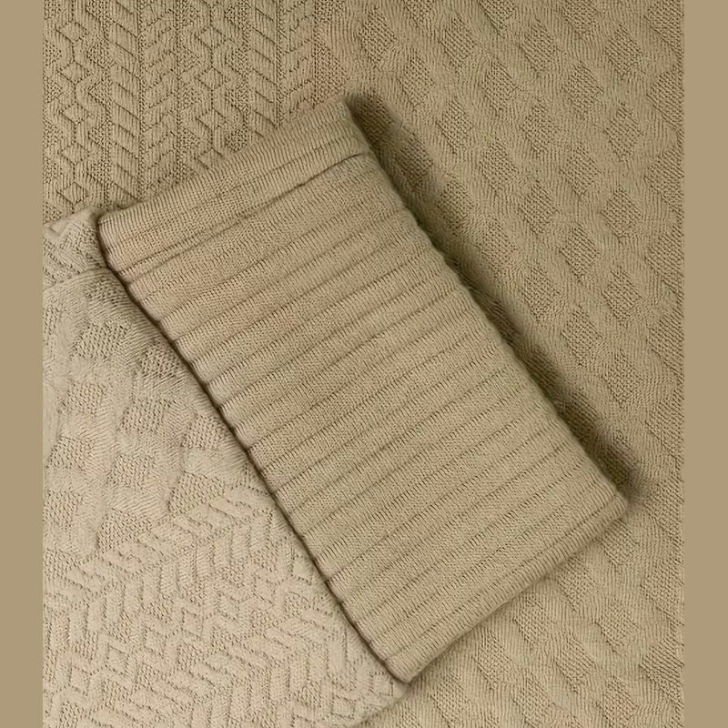 Pearson’s Button-Neck Textured Knit Shirt