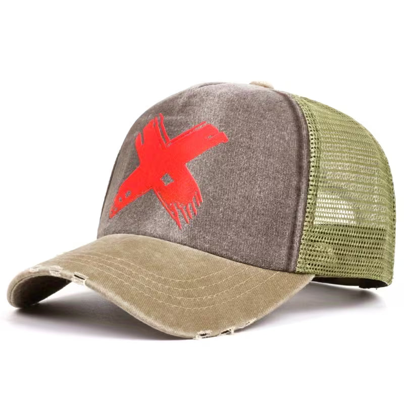 Crossmark Vintage Washed Trucker Cap