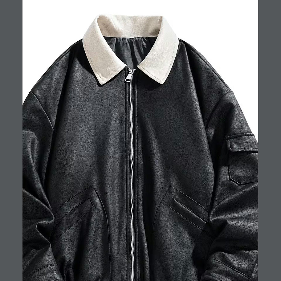 Retro American Zip Jacket for Men