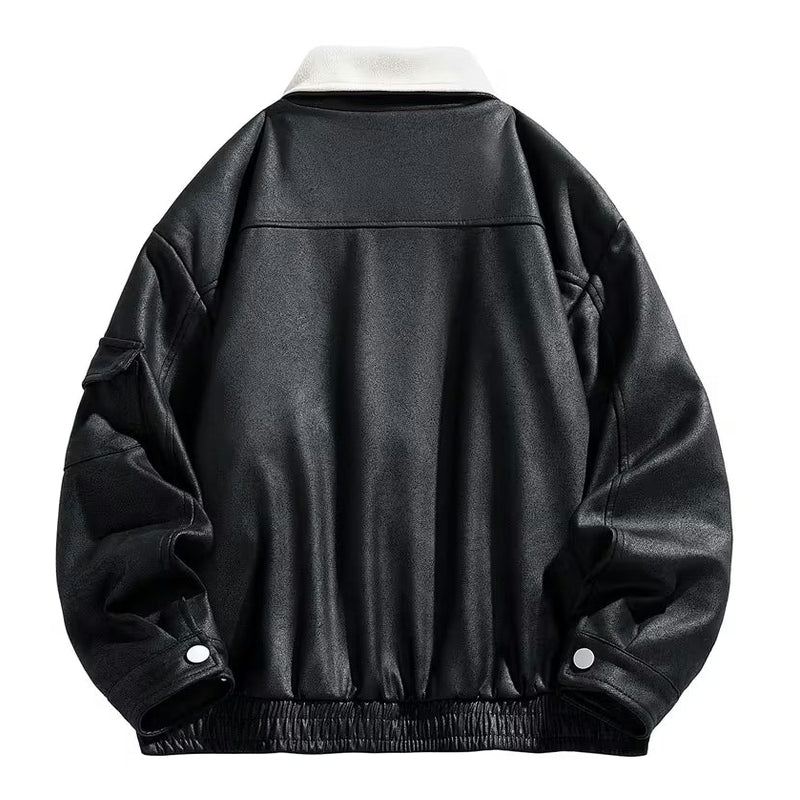 Retro American Zip Jacket for Men