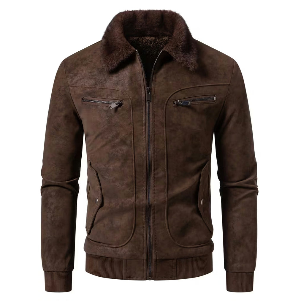 Winter Aviator Soft-Shell Jacket for Men